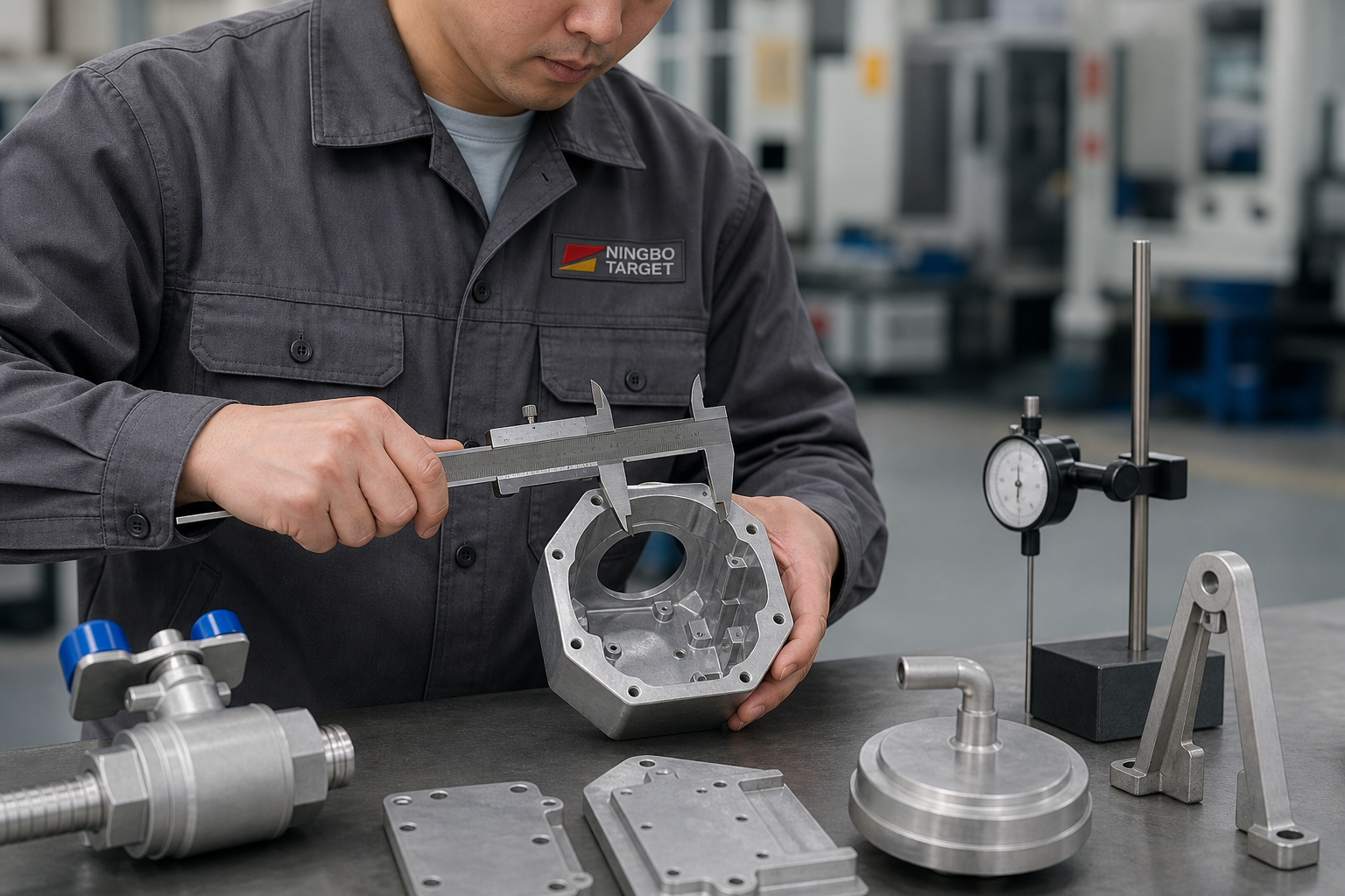 NINGBO TARGET quality inspection for custom metal parts